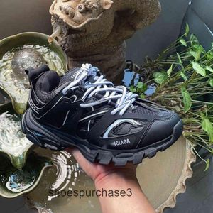 Designer balencigs skor casual mens sportsneakers kvinnor rullskridskor paris pappa våren 2024 spår3