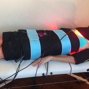 Przenośne 360 ​​Całkowicie utrata masy ciała czerwona terapia światła Pasek odchudzający 7D LIPO LASER LASER LIGHT EMS TENS PASET TREADY PET