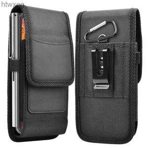 Cell Phone Pouches 3.5-6.3 inch Mobile Phone Waist Bag Universal Mobile Phone Hook Loop Holster Pouch Belt Waist Bag Cover for Belt Clip Phone YQ240131