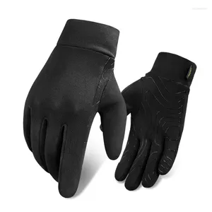 Luvas de ciclismo VXW Inverno Homens Mulheres Anti-derrapante Touch Screen Tempo Frio Terno de Trabalho para Correr Condução Caminhadas