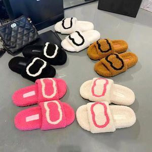 Designer-Sandalen aus Wollfell für Damen, Slipper-Sandale, flauschiger Teddybär, Modehaus, Winterfell, Damen-Slide, Tazz, Freizeitschuh, flach, flauschig, im Freien, Sliders