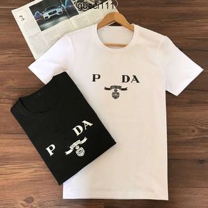 Casual Long ppdda Designer T Shirt Men Women praddas Tees Fashion Hoodie Letter Print Black White pada Sleeve Tees Short Sleeves prd Shirt Top Sell Luxury T Shirt