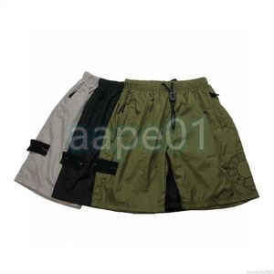 Designer Mens Shorts Solid Color Casual Loose Capris Summer Fashion Beach Pants 3 Colors Asian Size M-2XL GXAW