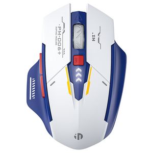 Mouse wireless INPHIC F9 Mecha Mouse da gioco Bluetooth ricaricabile con batteria da 500 mAh Mouse wireless per laptop 2.4G