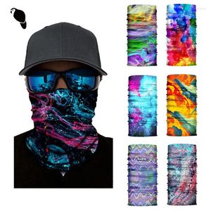 Schals Nahtloser magischer Schal Outdoor-Sportarten Fahrradstirnband Fahrrad Radfahren Bandana Halsrohrwärmer Bandanas Männer Wandern