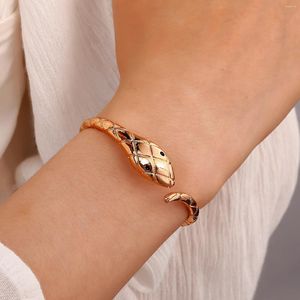 Charm Bracelets Vintage Jewelry Personality Exaggerate Snake Bracelet Women Bohemian Viking Engaged Accessories For