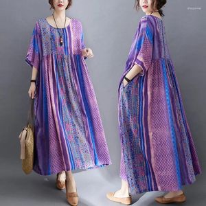 Partykleider, modisches Kleid für Damen, traditionelles langes Kleid, Kuries, Saree, Indien, Pakistan, Kleidung, muslimische, böhmische, lässige Baumwolle, Maxi-Robe