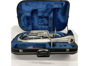 Yep 321s Euphonium gümüş kaplamalı sert kasa korunan enstrüman