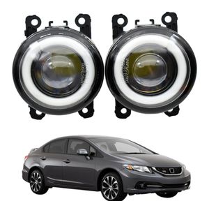 2x Car Styling LED FOG Light Lamp för Honda Civic SI 2013 2014 2015 2016 2017 2018 2019 H11 12V FOG Lights DRL9665317