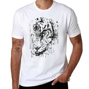 Polos masculinos Tiger T-shirt Customs Design Your Own Oversized Tops Roupas vintage para homens