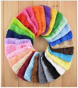 7cm Baby Girl Crochet Tutu Tube Tops Chest Wrap Environmentally Friendly Korean Hair Band Elastic knitted Headband Baby Hair Acces5934040