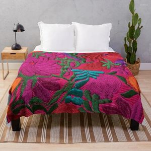 Blankets Mexican Embroidered Throw Blanket And Throws