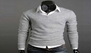 Whole2016 Yeni Moda Kış Sıcak Yüksek Kaliteli Erkekler Sweater Buttleneck Külot Termal Kazak Çok Renkli Katı Tasarım Yumuşak 8129810