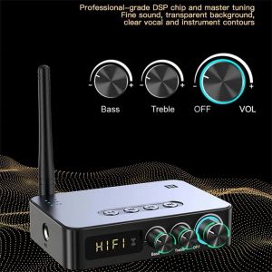 Adapter M9 Pro Bluetoothcompatible 5.1 Audio Receiver Converter 3.5mm Auxiliary Wireless Music Adapter FM Radio Player Transmitter