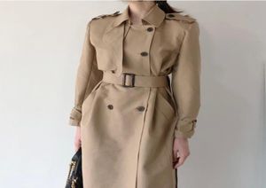 Women039s Trench Py1129 2021 Primavera Autunno Inverno Donna Moda Casual Donna Abbigliamento da lavoro Bella Giacca Donna Femminile OL Trenc5192629