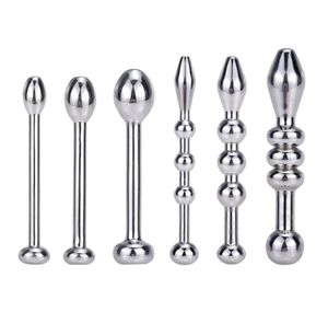 Metallkateter Urethral Dilators Horse Eye Stimulator Penis Plug rostfritt stål sexleksaker för män katetrar låter vuxen produkt9926443