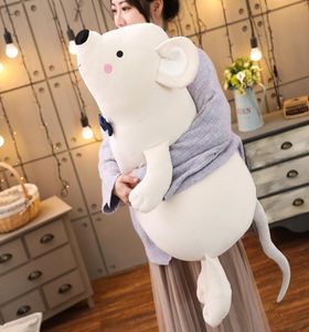かわいいマウスのぬいぐるみ大きな漫画ラット人形の女の子の子供のための睡眠枕誕生日プレゼント39inch 100cm DY507109967205