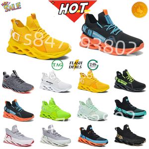 Herren-Laufschuhe, atmungsaktive Turnschuhe, Wolfsblaugrün, dreifach schwarz, weiß, grün, gesunde Outdoor-Sneaker für Herren