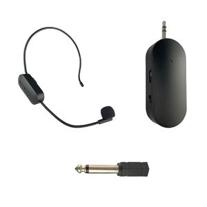 Drahtloses Mikrofon-Headset, UHF-Funkmikrofon-Headset und Handheld, 2-in-1, 160 Fuß Reichweite für Sprachverstärker, Bühnenlautsprecher, Unterricht