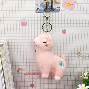 2024 bonito alpaca brinquedos de pelúcia crianças ovelhas adorável brinquedos macios para crianças bebê temporada presente 12cm