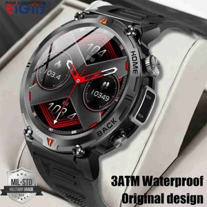 Altri orologi EIGIS Smart KE3 3ATM impermeabile design originale e originale monitor per la salute delle chiamate Bluetooth da uomo con flash Q240301