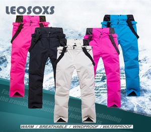 Pantaloni da sci Sci antivento impermeabile alpino traspirante Tuta da neve calda per uomo e donna Snow Snowboard3306380
