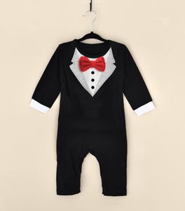 Маленький джентльмен, сиамская одежда, мужская одежда для маленьких мальчиков, свадебное крещение, формальный бант, нарядный костюм, смокинг, комбинезон, свадебный костюм для мальчиков2963934