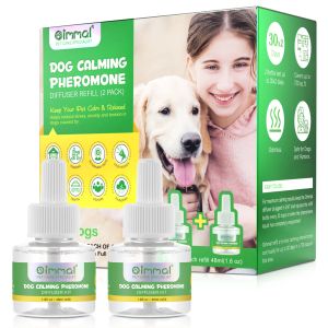 Recarga de difusor de feromônio calmante para cães relaxantes para manter seu animal de estimação calmo e relaxado2Pack