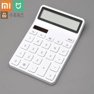 Calculators Xiaomi Mijia Lemo Calculator LCD Display Intelligent avstängning Funktion Kalkylator Studentberäkningsverktyget Inget batteri