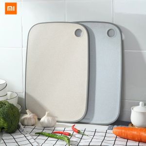 Control New Xiaomi Wheat Straw Chopping Board Household Chopping Board Kitchen Plastic Chopping Board Cutting Fruit Pad Kitchen Tool