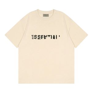 Camisetas de designer letra de tórax laminada com manga curta de manga curta High Loose de tamanho grande camiseta casual algodão 100% para homens e mulheres S-5xl