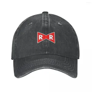 Ball Caps DBZ - Red Ribbon Army _020 Cowboy Hat Trucker Cap in Party Hats for Men Women's