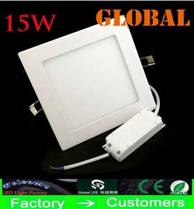 Cheap led panel Lights 15W 1300 Lumen Round Square lamp Super Thin ceiling light Natural White Warm White Indoor Lighting Real Hig5230699