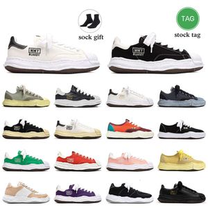 Casual MMY Designer Shoes Maison Mihara Yasuhiro Shoe Blakey OG Sole Canvas Low OG Wayne Peterson White Black Baker Hank Leather Platform sneakers Women men Trainers