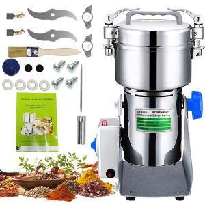 Tools 800G Spice Grinder Grain Herb Spices Mill Coffee Grinder Machine Swing Type Grains Grinder Medicine Wheat Mixer Dry Food Grinder