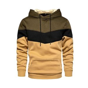 İlkbahar Sonbahar Erkek Hoodies Renkli Çizgili İnce Kapüşonlu Sweatshirts Maltalar Erkek Günlük Spor Giyim Sokak Giyim Damlası 240227