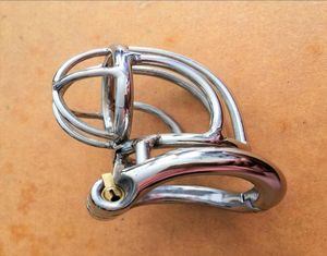 Open mourth snap ring design male 304# stainless steel 62mm cages 4 sizes(36mm-50mm) penis SM bondage cock cage for men2956352