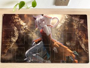 Pads YuGiOh Playmat Traptrix Myrmeleo TCG CCG Mat Trading Card Game Mat Board Game Playmat Anime Desk Pad & Free Bag Mousepad 60x35cm