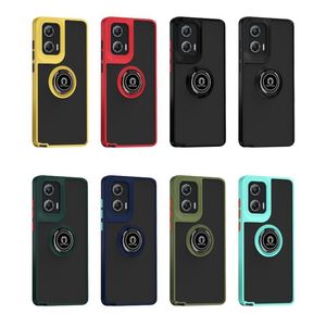 Ring For Motorola G Stylus Pure G10 E7i E7 Power Moto G04 G84 G20 G30 E20 E30 E40 Play G24 Power Case Stand Protection Cover