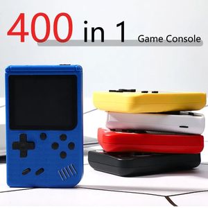 Lettori di giochi portatili Giochi 400 in 1 Mini console per videogiochi retrò portatile Supporto TV-Out AVCable Giochi FC a 8 bit