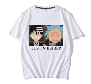 Japońskie anime mężczyzn suol eater t -shirt mody tshirt letnie męskie nowość tshirt z krótkim rękawem