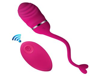 FLXUR USB Ricarica telecomando vibratore giocattolo del sesso anale forte vibrazione palle vaginali esercizio stretto prodotti del sesso in silicone uovo D14517963