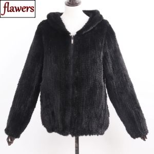 Pele nova moda feminina real casaco de pele de vison 100% qualidade natural pele de vison com capuz casaco senhora inverno quente genuíno pele de vison outerwears