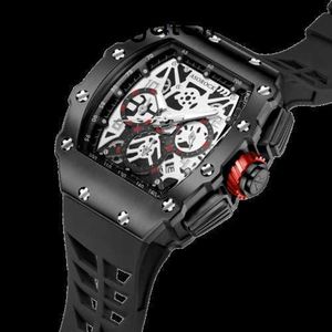 Orologio RicharsMill Top Clone Movimento meccanico svizzero Orologio Asorock All Black Motorsport 44mm Orologio sportivo da uomo PQ9L