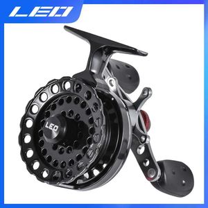 Boat Fishing Rods LEOFISHING Professional Spinning Ice Fishing Reels Coil Goods 4 + 1BB 2.6 1 for Fishing Rods Max Power 18KG Fishing Accessories YQ240301