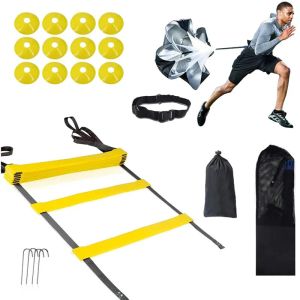 Equipment Outdoors Football Training Agility Ladder Agility Speed Ladder Agility Ladder Jump Grid Ladder Suit Ball Training Equipment