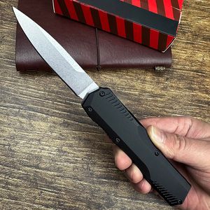 KS 9000 LIVEWIRE OTF Knife Stonewashed Clip Point Blade gjord för CPM20CV CNC Aaluminum Alloy Handle EDC Pocket Knives Tools Tools