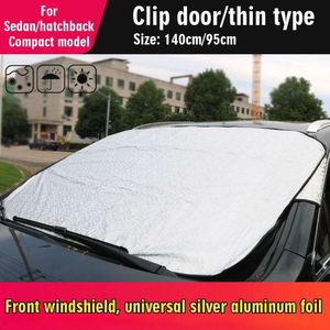 Ny förhindra Snow Ice Sun Shade Dust Frost Freezing Car Windshield Protector Cover Universal för Auto X3C4 V2S1