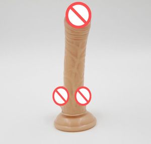 Realistischer Dildo, flexibler Penis, Schwanz mit starkem Saugnapf, Sex-Produkte für Erwachsene, Sexspielzeug für Frauen, Fake Dicks6787946