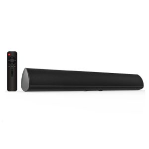 Högtalare 80W TV SoundBar Bluetooth Högtalarens hemmabiosystem 3D Surround Sound Bar Subwoofer Audio Remote Control Wall Mountable